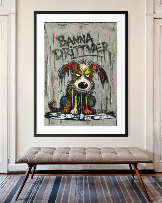 Banna drittvær - hund