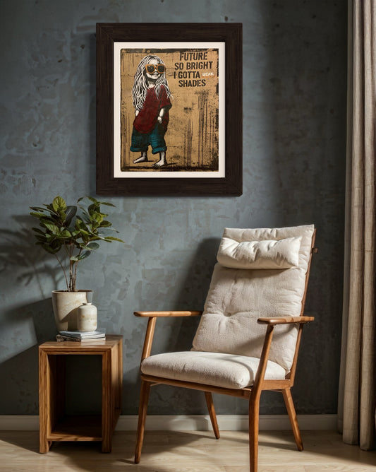 Future so bright red t-skirt